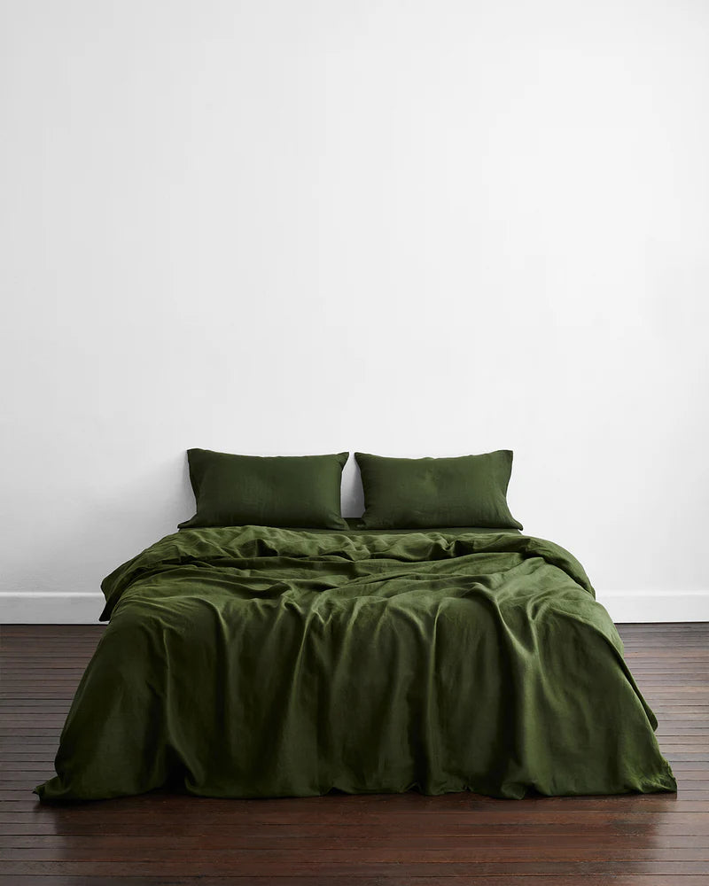 Olive Duvet Cover
