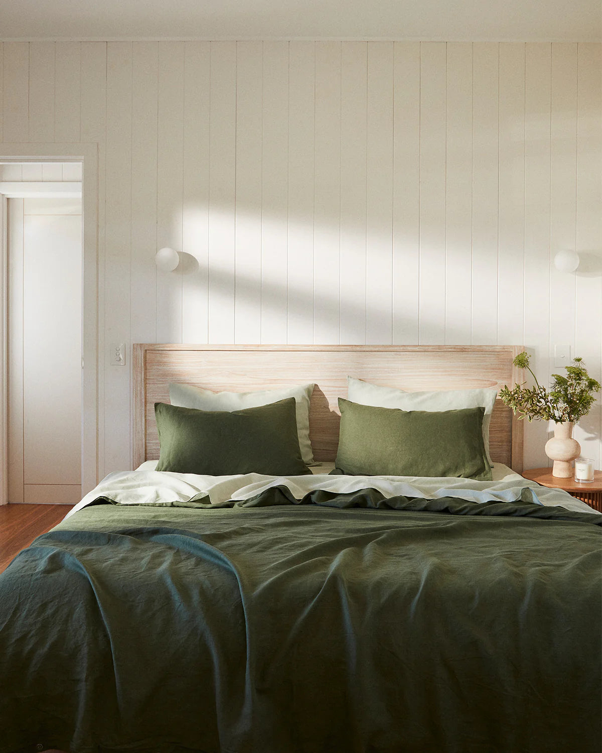 Olive Duvet Cover